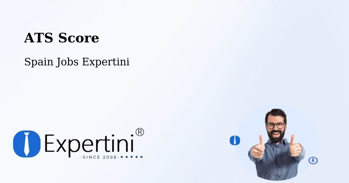 Resume ATS Score & Job Description Match Tool – Cáñar - Spain Jobs Expertini