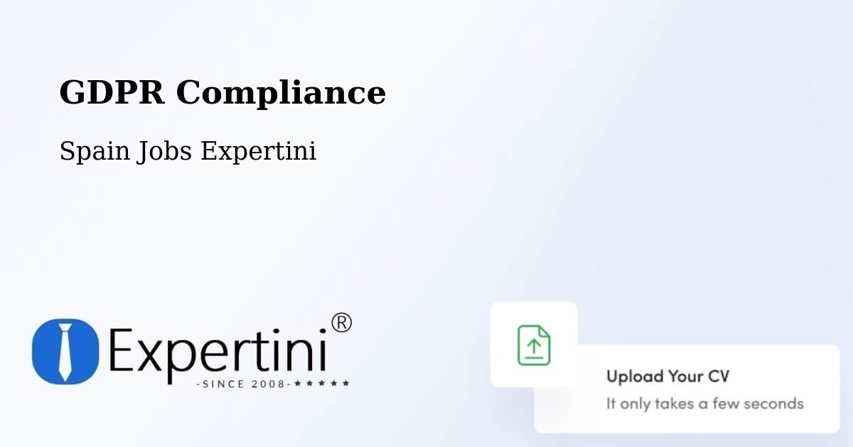 EU GDPR Compliance Statement – Cáñar - Spain Jobs Expertini